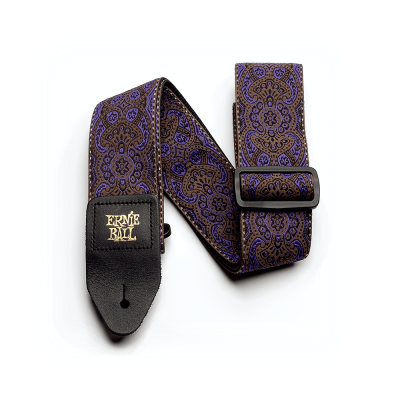 Ernie Ball PURPLE PAISLEY JACQUARD Siksna