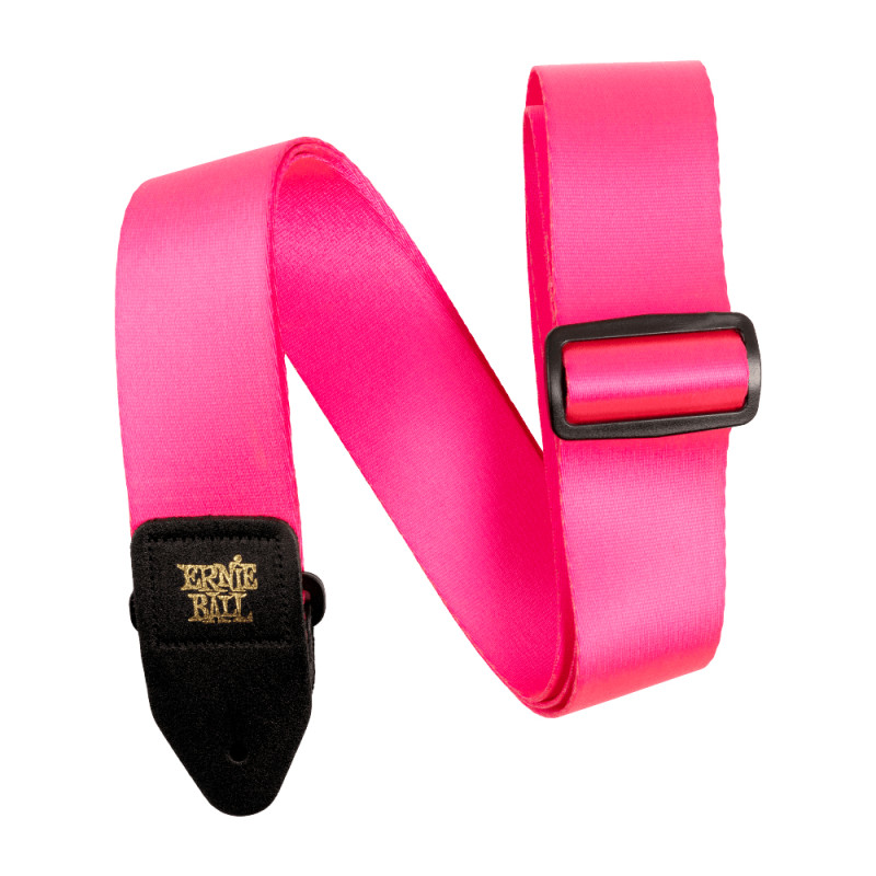 Ernie Ball Neon Pink Premium Strap siksna