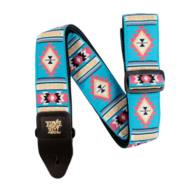 Ernie Ball Albuquerque Sedona Blue Jacquard Strap