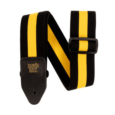 Ernie Ball Stretch Comfort Racer Yellow Strap siksna