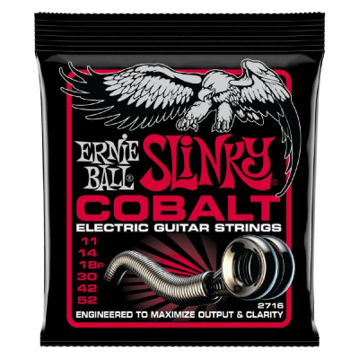 Ernie Ball BURLY SLINKY COBALT 11-052 electric guitar strings