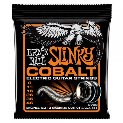 Ernie Ball HYBRID SLINKY COBALT 9-46 струны для электрогитары