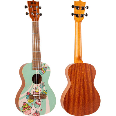 Flight AUC-33 Cupcake Ukulele