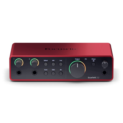 Focusrite Scarlett 2i2 4rd Gen audio interface