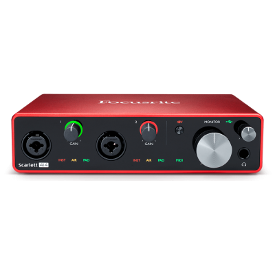 Focusrite 4i4 3rd Gen audio interfeiss/skaņas karte