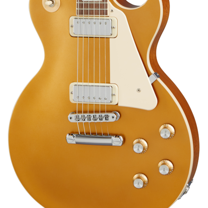 Gibson Les Paul 70s Deluxe Gold Top Elektriskā ģitāra