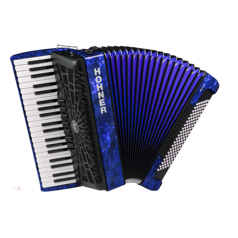 Akordeons Hohner Bravo III 120 Blue