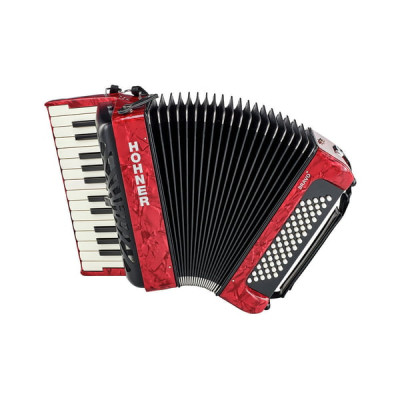 Accordion  Hohner Bravo II 60 Red