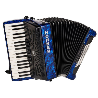 Accordion  Hohner Bravo III  72 Blue