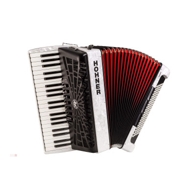 Akordeons Hohner Bravo III 120 White