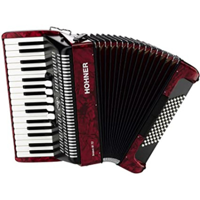 Accordion  Hohner Bravo III 72 Red