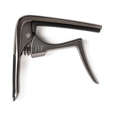 Dunlop TRIGGER® FLY™ CAPO CURVED - GUN METAL Kapodasters 