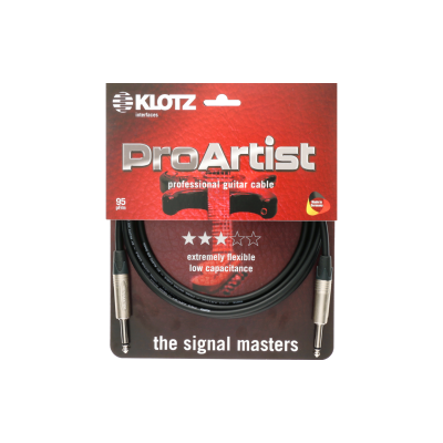 KLOTZ PRO ARTIST 3M Ģitāras Vads