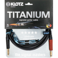 KLOTZ TITANIUM 3M (ar zelta pārklājumu) Ģitāras Vads