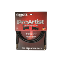KLOTZ PRO ARTIST 3M (ar zelta pārklājumu) Ģitāras Vads
