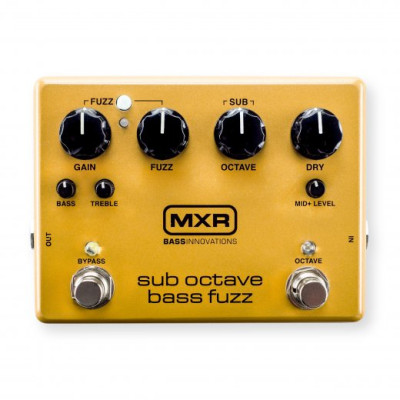 MXR M287 SUB OCTAVE BASS FUZZ efektu pedālis