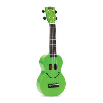 Mahalo U-Smile Green Ukulele