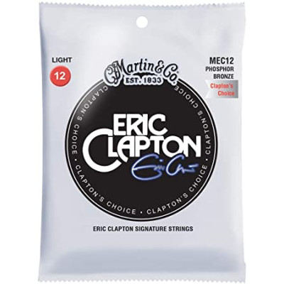 Martin Eric Clapton MEC12 струны для акустической гитары