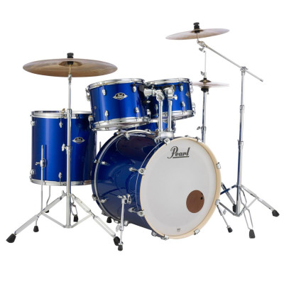 Pearl EXX725BR/C Export High Voltage Blue Bungu komplekts