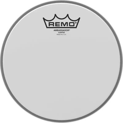 Remo Ambassador Coated BA-0108-00 8"