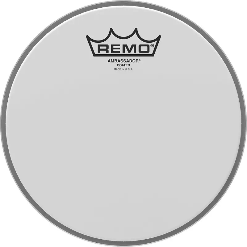 Remo Ambassador Coated BA-0108-00 8"