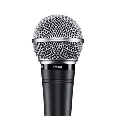 SHURE SM48-LC DYNAMIC VOCAL MICROPHONE