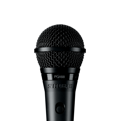 SHURE PGA58-XLR DYNAMIC VOCAL MICROPHONE