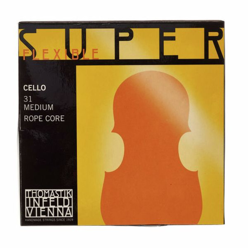 Thomastik Superflexible Cello 4/4 medium Cello Strings