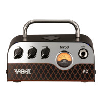 Vox MV50 AC Tube amplifier head
