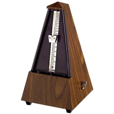 Wittner PYRAMID SHAPE Walnut grain Metronome