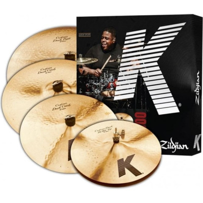 ZILDJIAN K CUSTOM DARK CYMBAL SET KCD900 Комплект тарелок