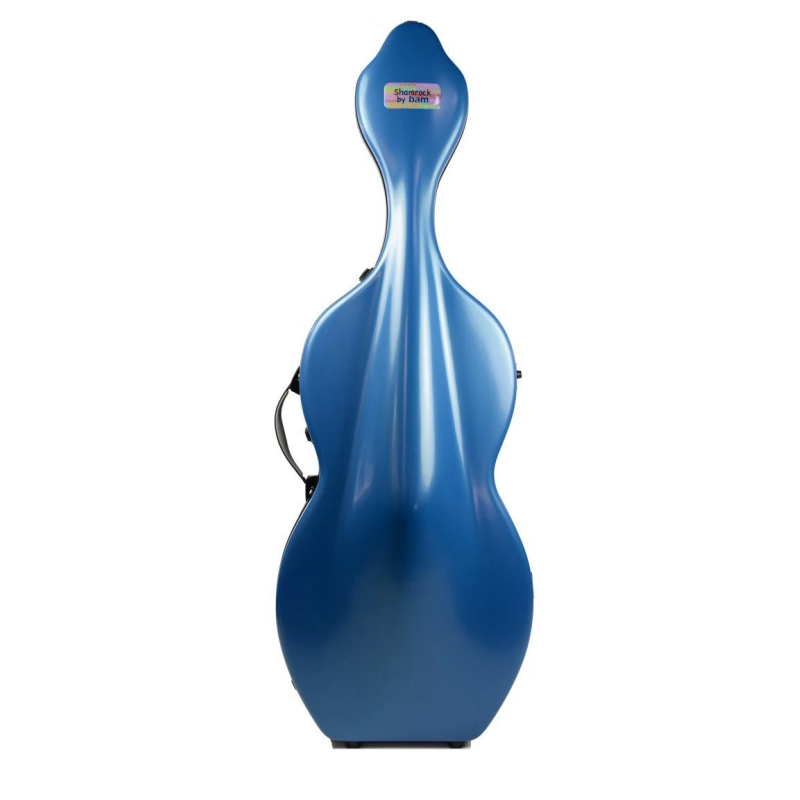 Bam Shamrock 1003XLW Azure Blue Cello Case