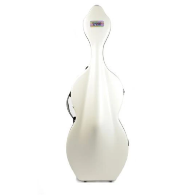 Bam Shamrock 1003XLW White Cello Case