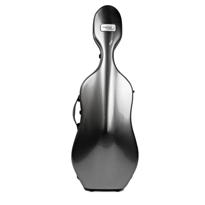 Bam Hightech Compact 1004XL Silver Carbon Cello Case