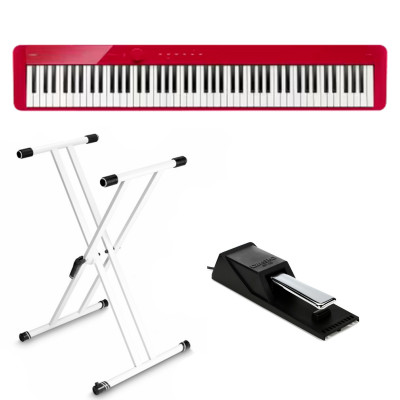 Casio PX-S1100RD Digitālās klavieres (Ar statīvu un pedāli)