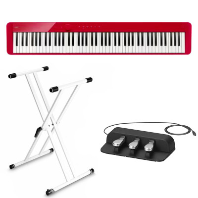 Casio PX-S1100RD Digitālās klavieres (Ar statīvu un pedāļu bloku)