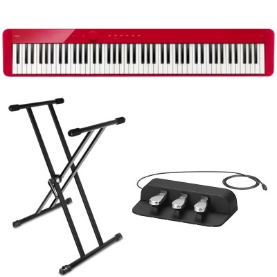 Casio PX-S1100RD Digitālās klavieres (Ar statīvu un pedāļu bloku)