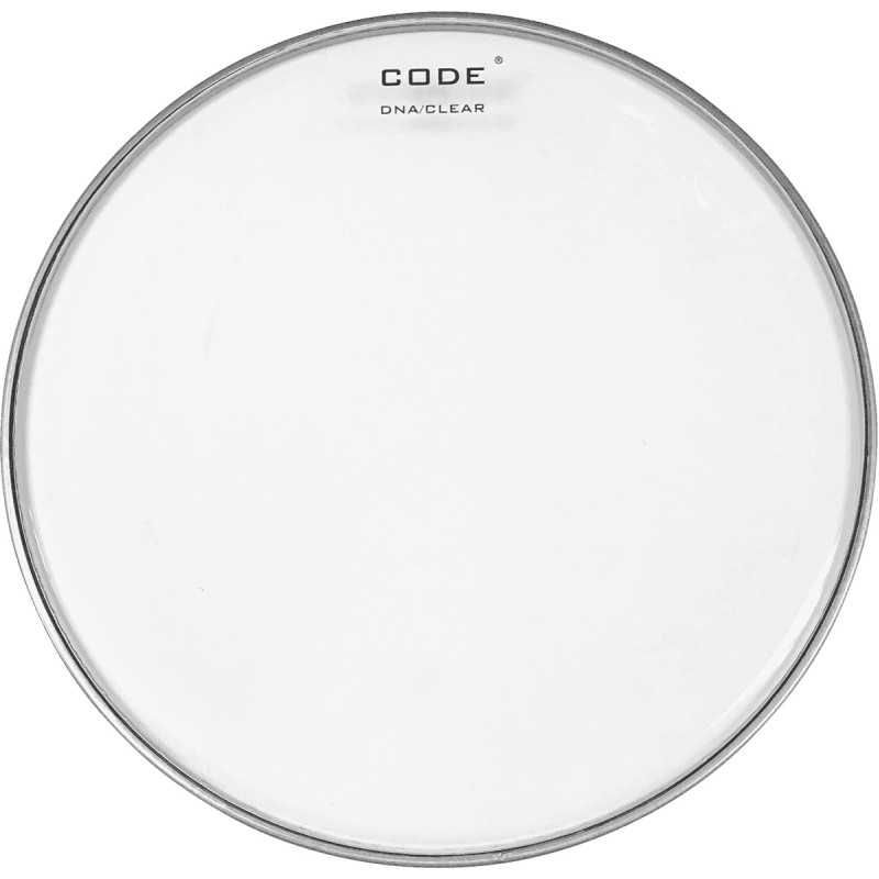 Code Dna 12" clear tom Drumhead  