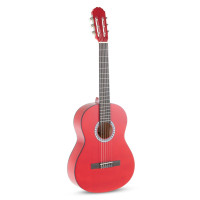 GEWA Basic transparent red 3/4 Classicial guitar