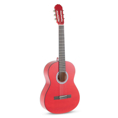 GEWA Basic transparent red 3/4 Klasiskā ģitāra