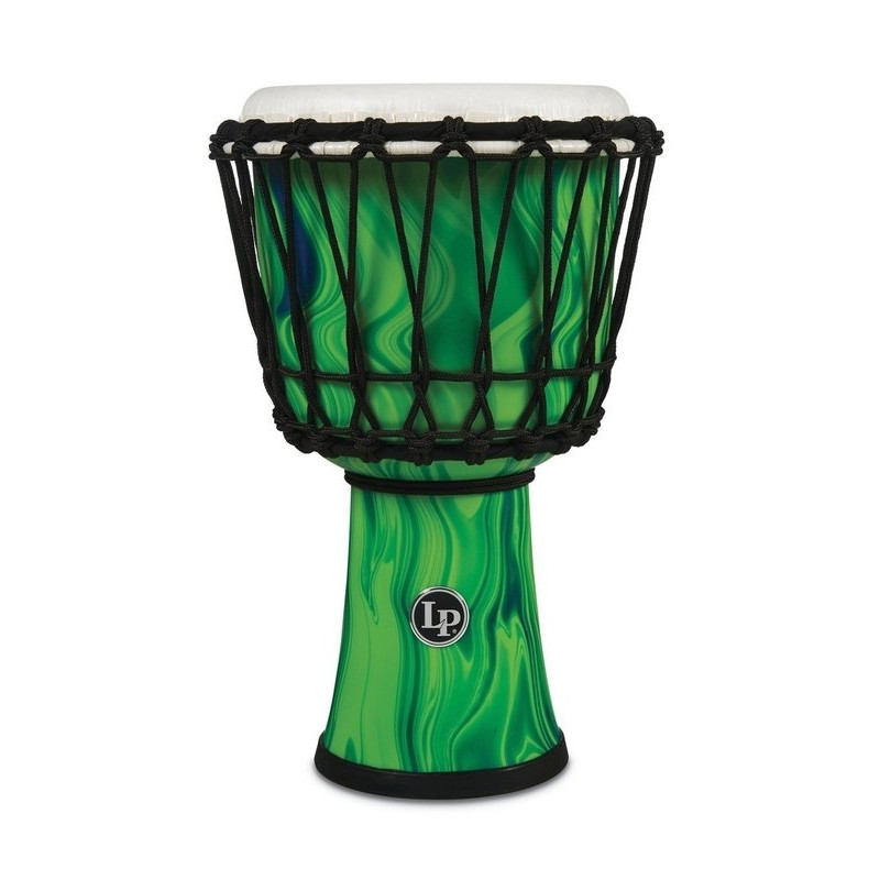 LP 7-INCH ROPE TUNED CIRCLE  Green Marble  Džembe