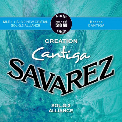 Savarez Creation Cantiga 510MJ classical guitar strings