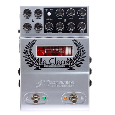 Two Notes Le Clean Dual Channel Preamp Effect pedal