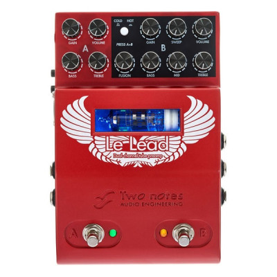 Two Notes Le Lead Dual Channel Preamp Effect pedal
