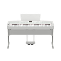 Yamaha DGX-670 WH set (with L-300WH stand and LP-1WH pedal unit)
