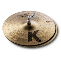 Zildjian 13” K Custom Dark Hi Hat Cymbal