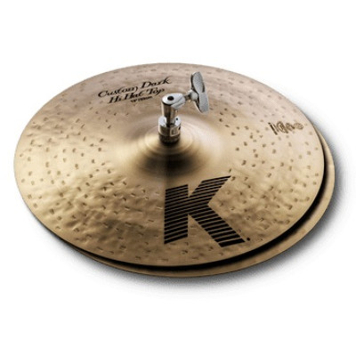 Zildjian 13” K Custom Dark Hi Hat Cymbal