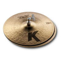 Zildjian 14” K Custom Dark Hi Hat Cymbal